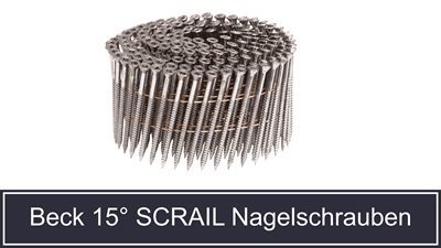 Coil SCRAIL® Nagelschrauben drahtgebunden
